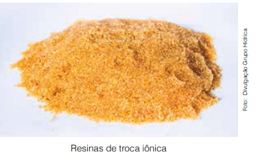 Resina de troca iônica é meio filtrante eficaz em laboratórios e indústrias